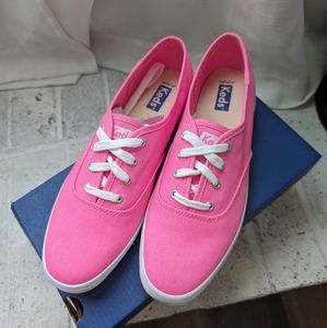 NWT Neon Pink Keds Champion Shoes